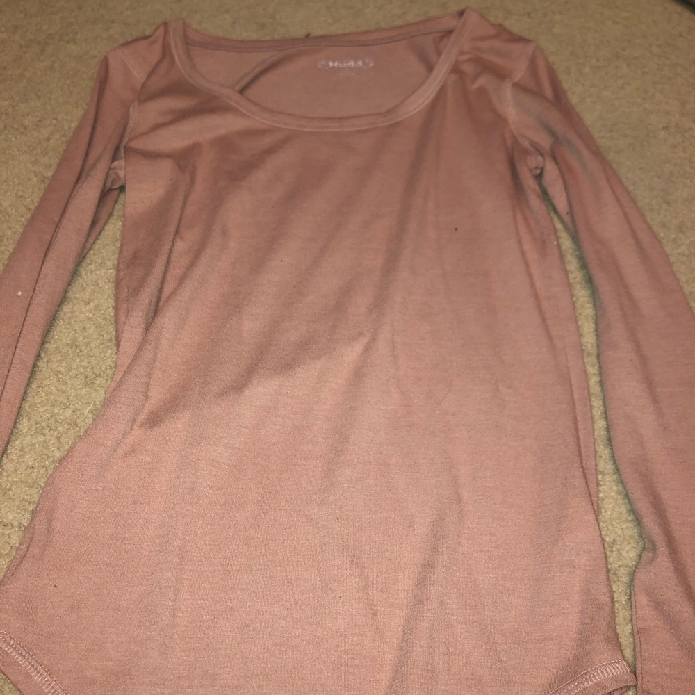 Light Pink Mudd Long Sleeve T-Shirt💝